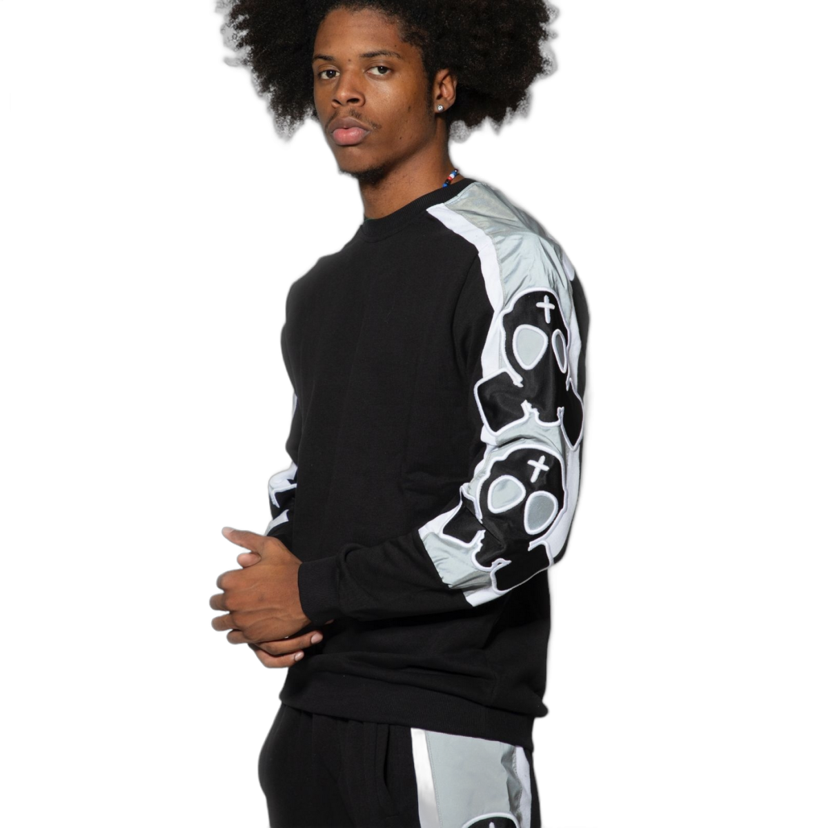 Sudadera ButNot de Felpa Mascara Negro ButNot | Sudaderas  - Estilo urbano premium 2