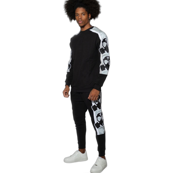 Sudadera ButNot de Felpa Mascara Negro ButNot | Sudaderas  - Estilo urbano premium