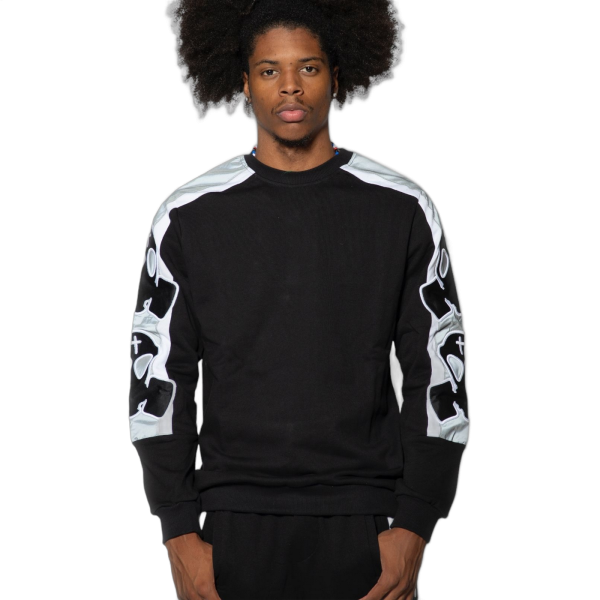 Sudadera ButNot de Felpa Mascara Negro ButNot | Sudaderas  - Estilo urbano premium