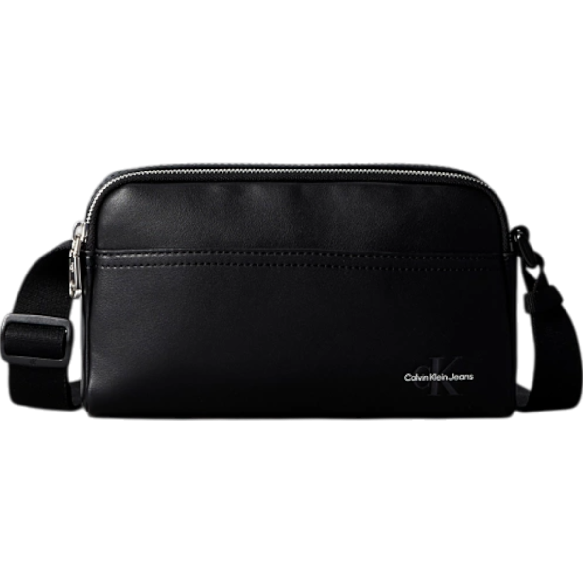 Bandolera Calvin Klein Basic AOP Para Cámara Negro | Funcional y Estilosa