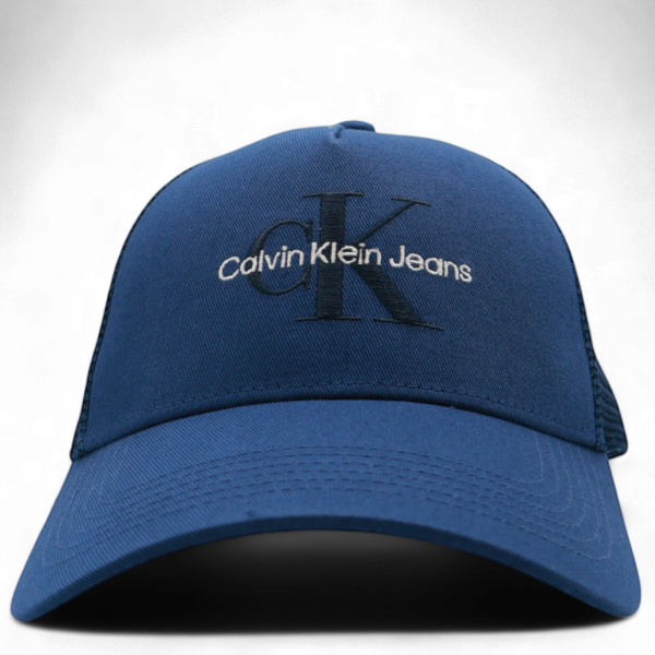 Gorra Calvin Klein Monologo Jeans Azul | Moderna y Urbana