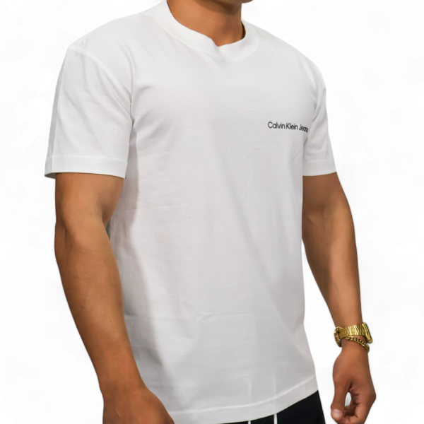 Camiseta Calvin Klein Jeans Basica Blanco Calvin Klein | Camisetas  - Estilo urbano premium