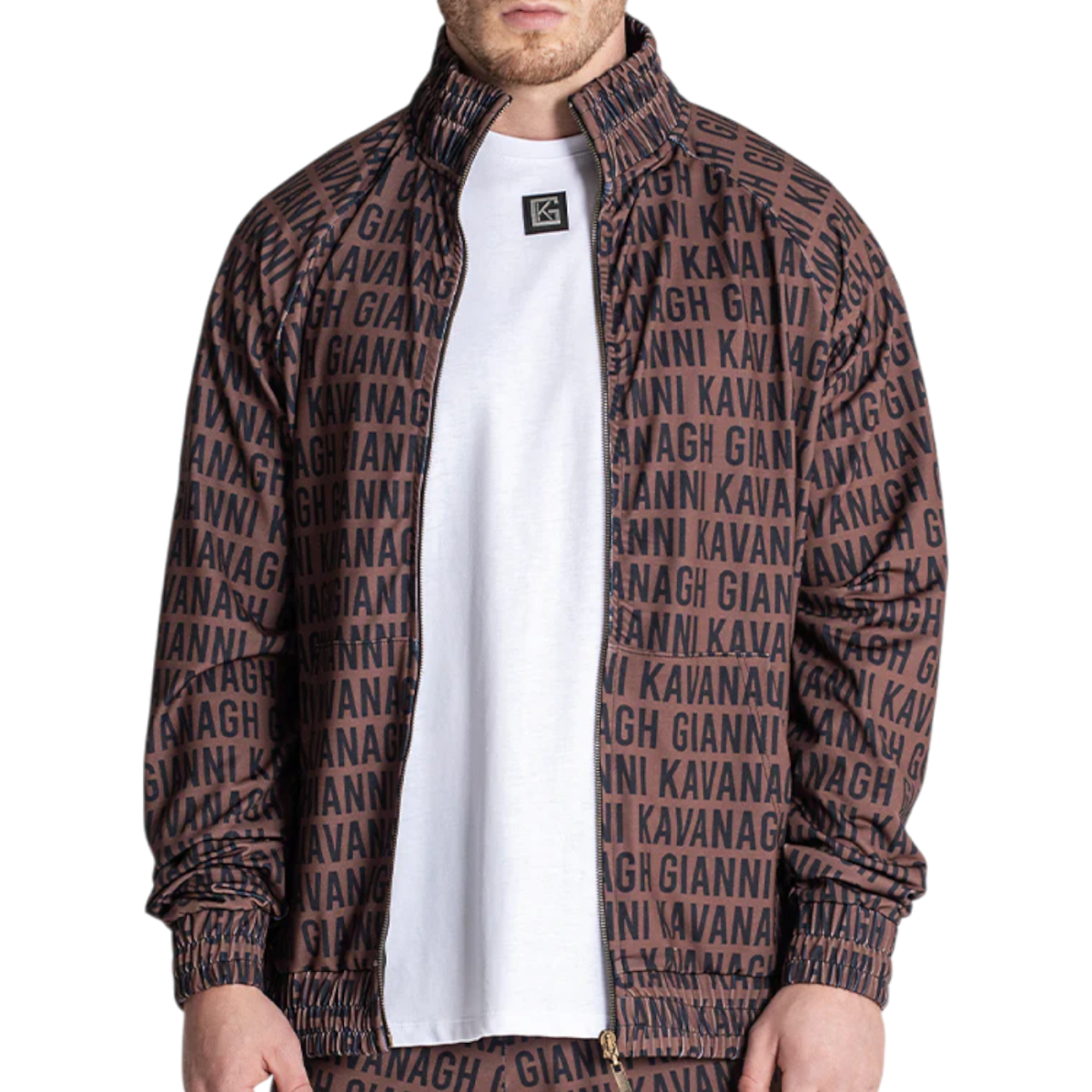 Chaqueta Gianni Kavanagh TAG Logo Marron Gianni Kavanagh | Sudaderas  - Estilo urbano premium