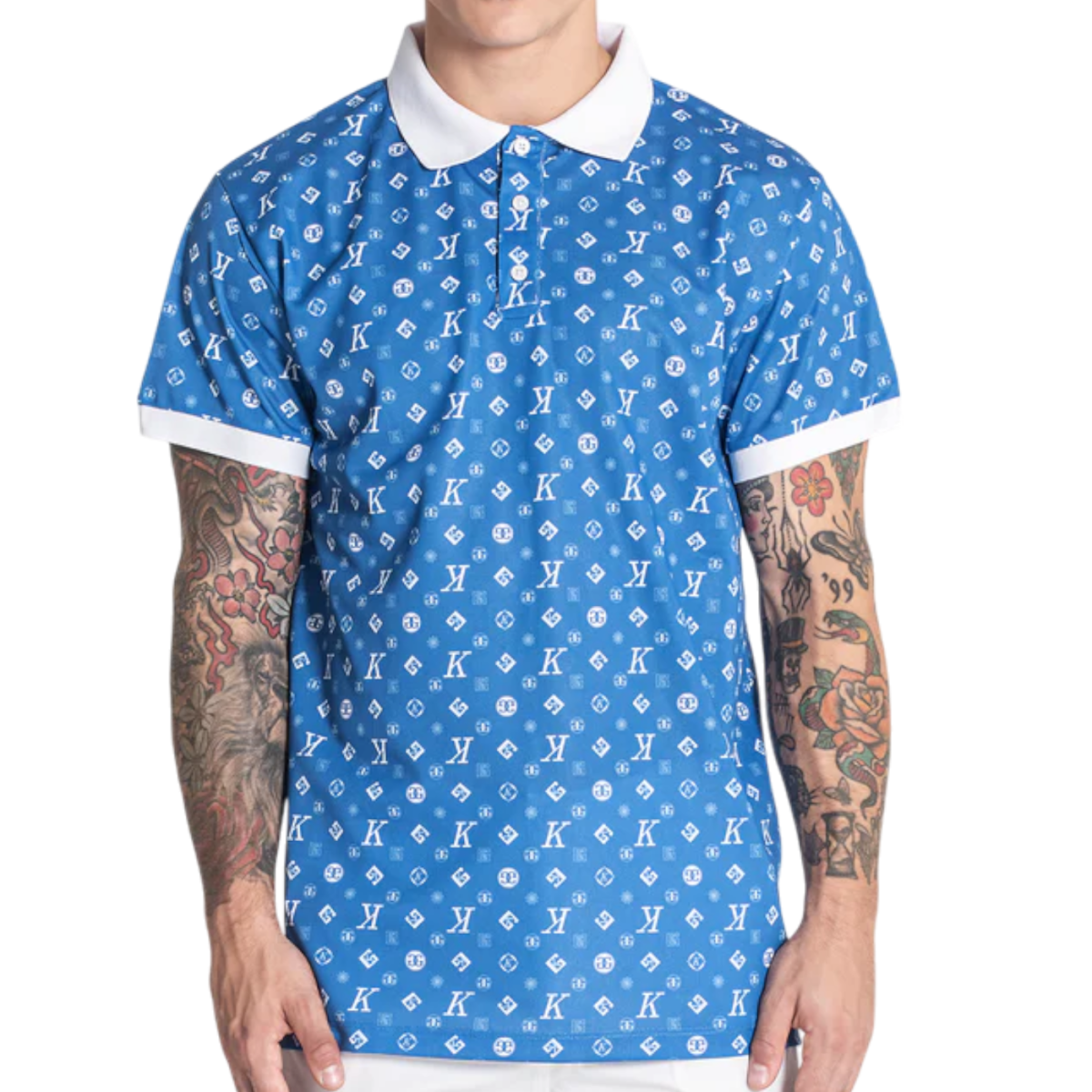 Polos Gianni Kavanagh Logo Mania Azul Gianni Kavanagh | Camisas y Polos  - Estilo urbano premium