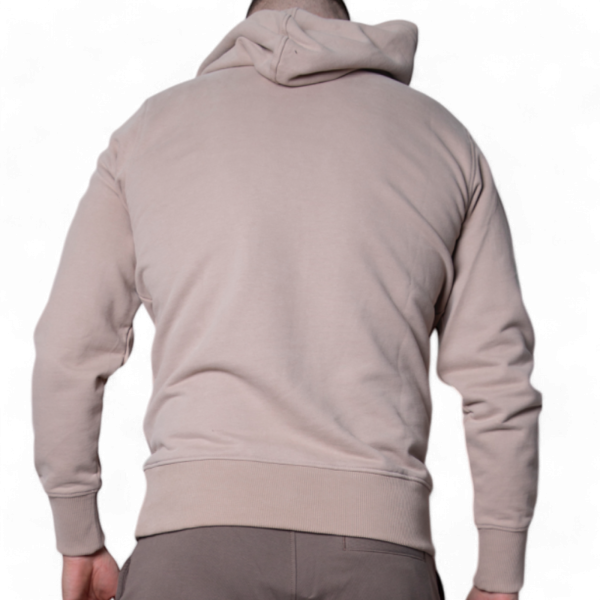 Sudadera Con Capucha Calvin Klein Basica Monologo Beige Calvin Klein | Sudaderas  - Estilo urbano premium