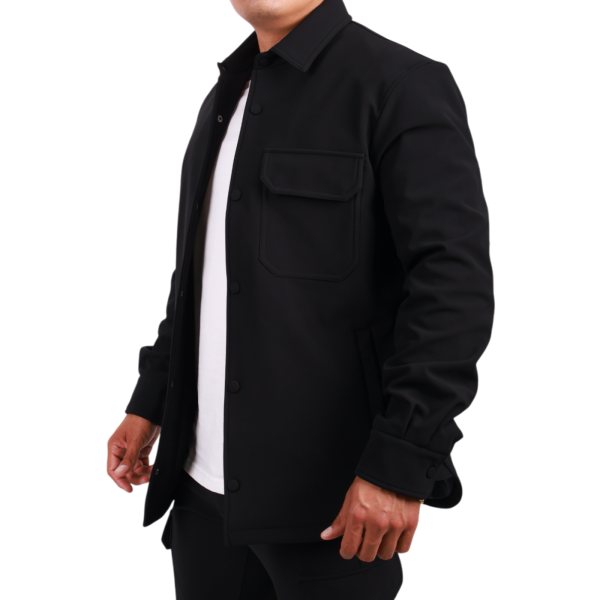 Camisa Antony Morato Tejido Tecnico Bi-Tech Hombre Negro Antony Morato | Camisas y Polos  - Estilo urbano premium