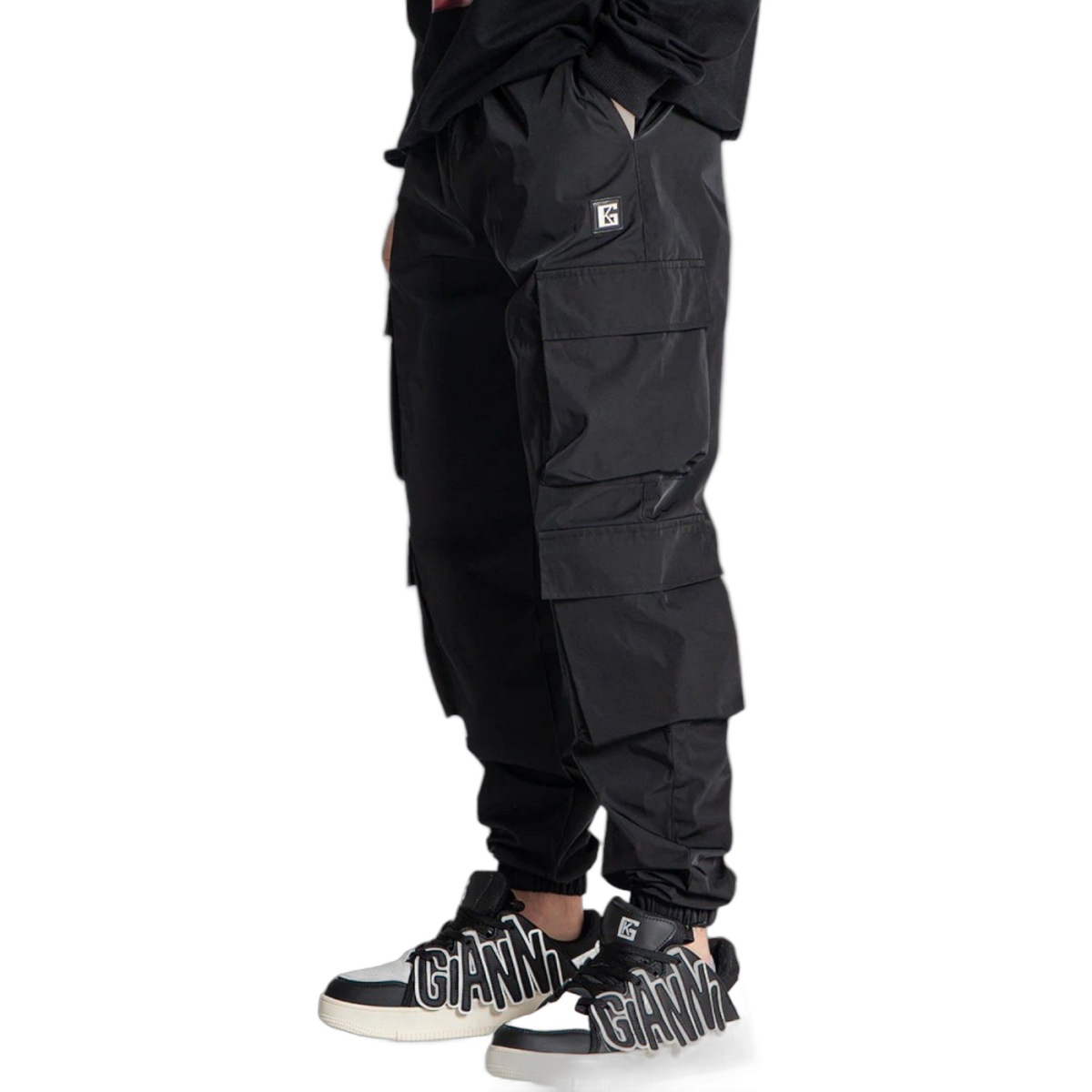 Pantalon Gianni Kavanagh Cargo Santos Negro Gianni Kavanagh | Pantalones  - Estilo urbano premium