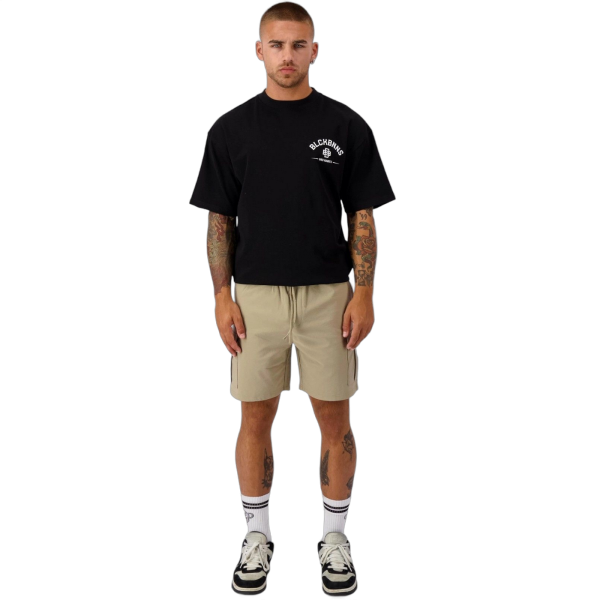 Short Black Bananas Cargo Delta Culote Beige Black Bananas | Short  - Estilo urbano premium