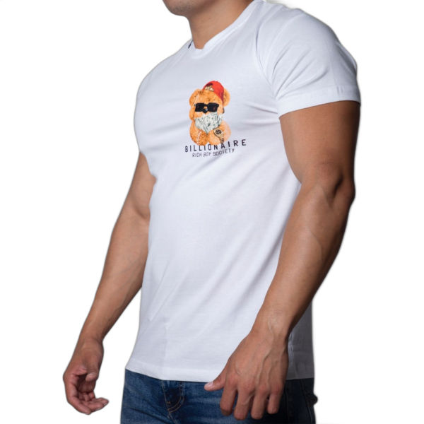 Camiseta OVDS Osito Money Blanca Ovds overdose | Camisetas  - Estilo urbano premium