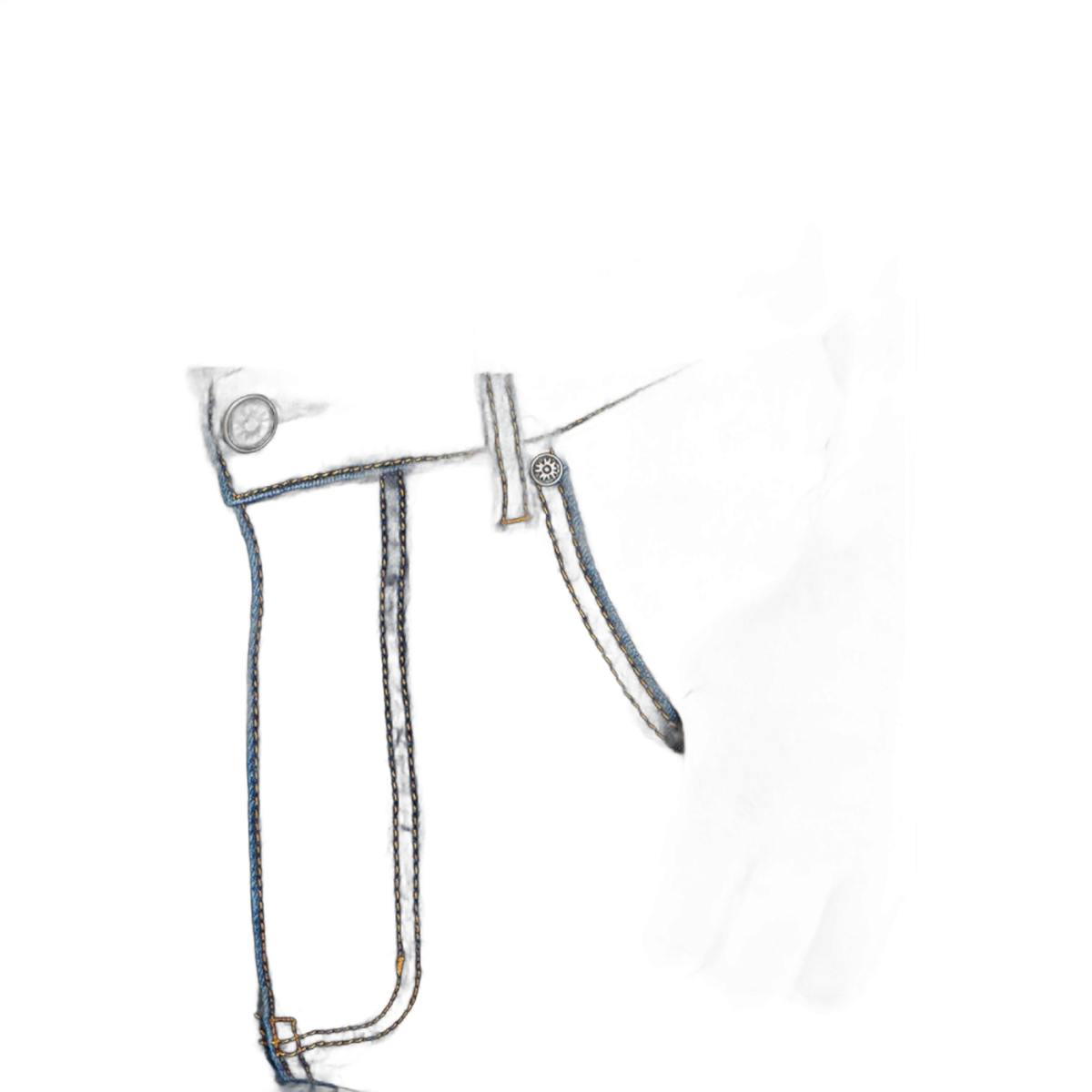 Jeans Gianni Kavanagh Destruidos con Cremallera Marino Gianni Kavanagh | Jeans y Jogger  - Estilo urbano premium 2