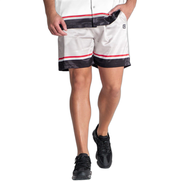 Pantalon Corto Gianni Kavanagh Satinado Miosa Beige Gianni Kavanagh | Short  - Estilo urbano premium