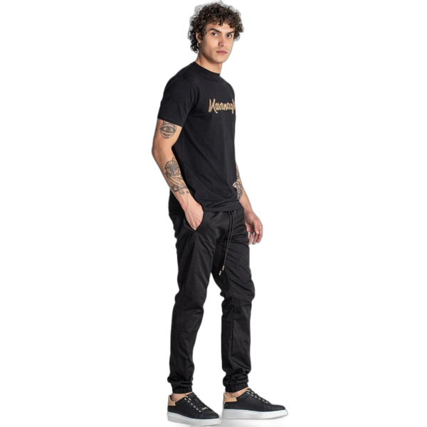 Camiseta Gianni Kavanagh Negra Lavish Dorado Gianni Kavanagh | Camisetas  - Estilo urbano premium