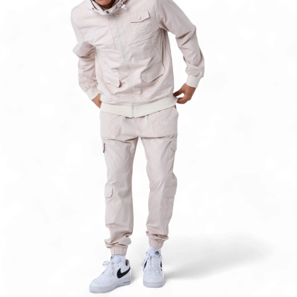 Pantalon Project X Paris Cargo con Canescú Beige Project X Paris | Pantalones  - Estilo urbano premium