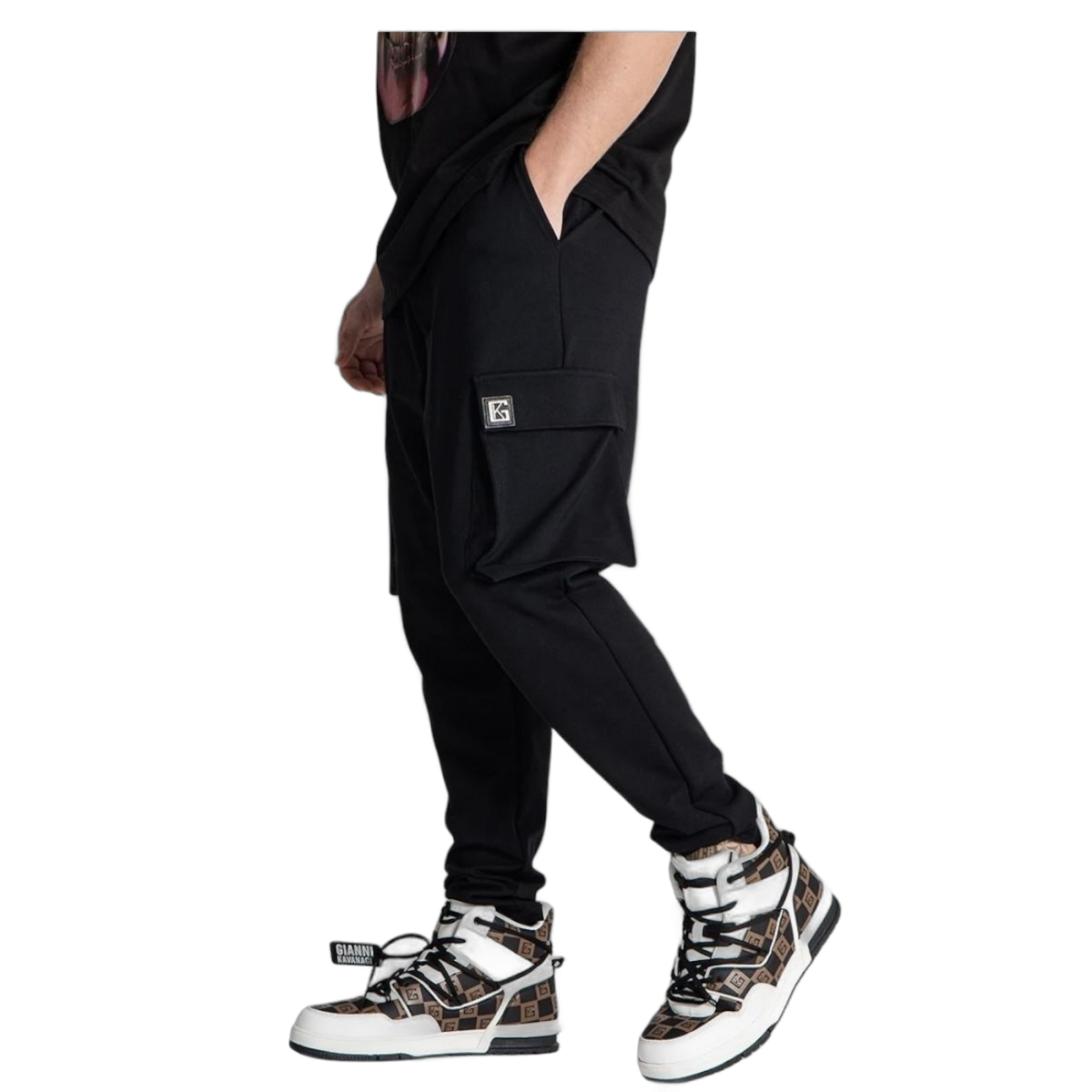 Pantalones Cargo Gianni Kavanagh Negro Gianni Kavanagh | Jeans y Jogger  - Estilo urbano premium