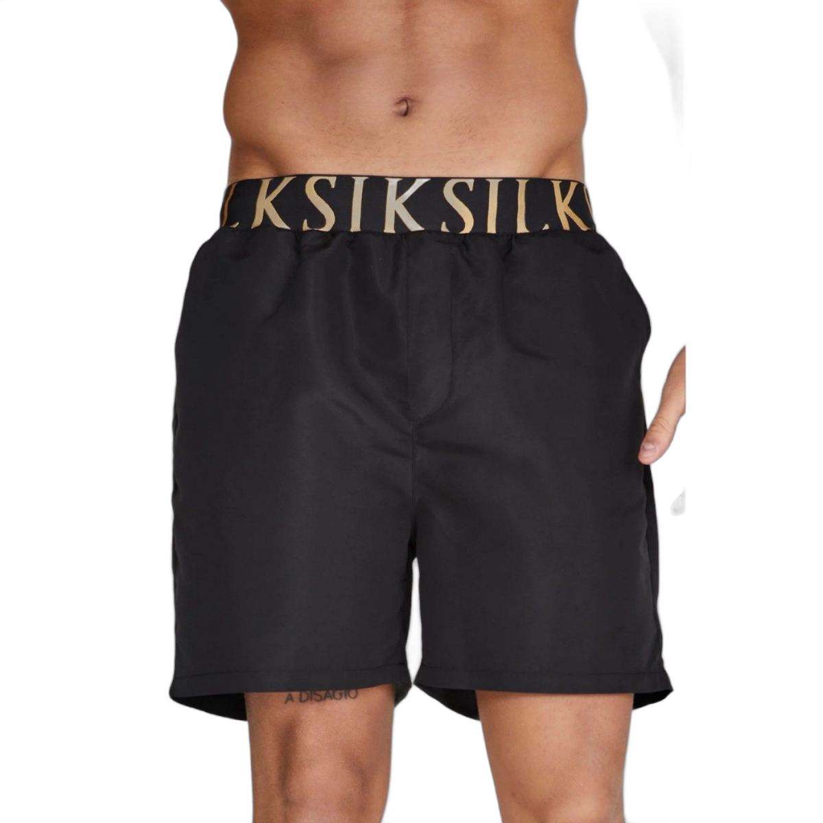 Bañador SikSilk Cintura Elastica de Natacion Negro SikSilk | Ropa de baño  - Estilo urbano premium 2