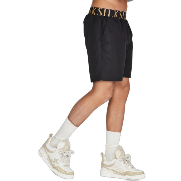 Bañador SikSilk Cintura Elastica de Natacion Negro SikSilk | Ropa de baño  - Estilo urbano premium