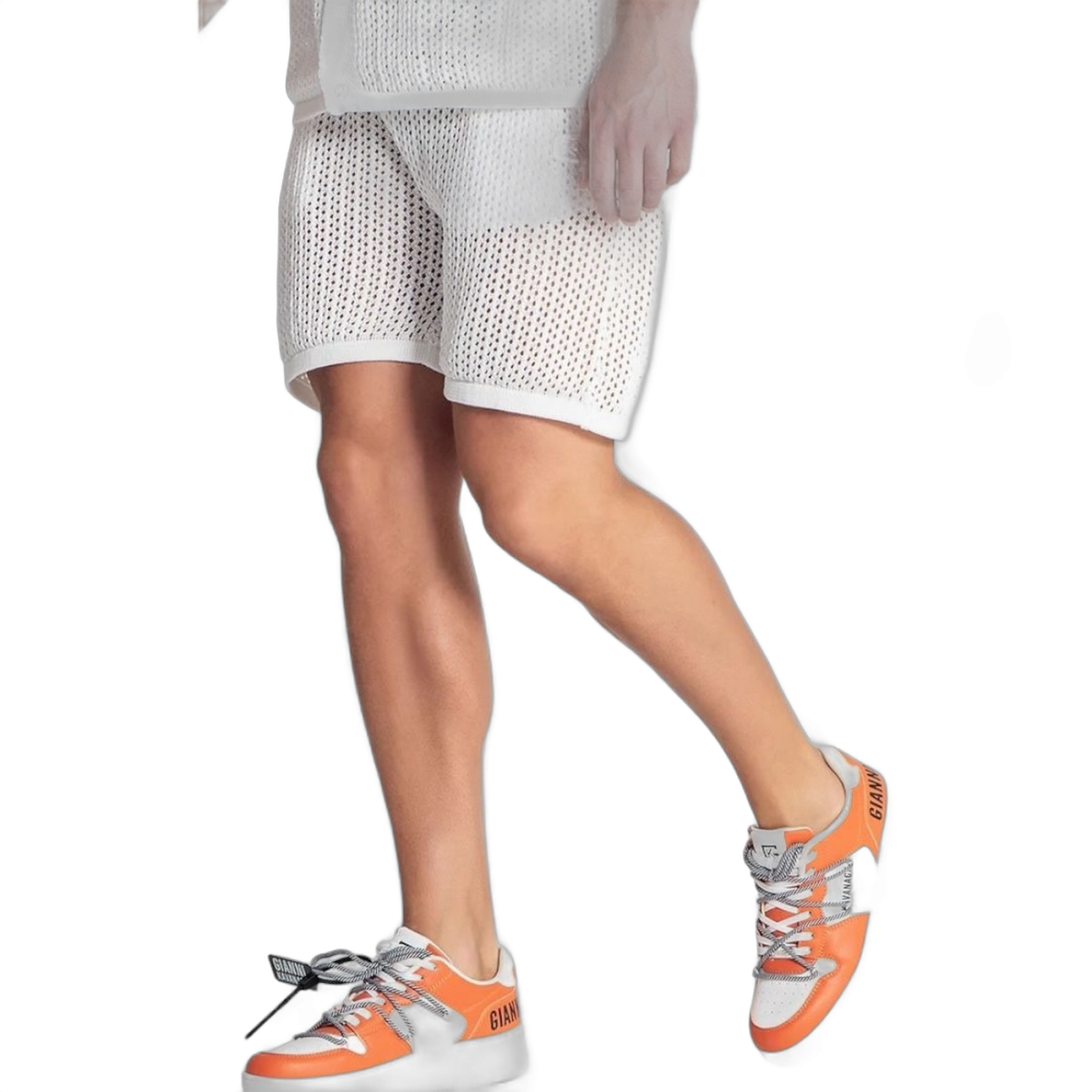Pantalon Corto Gianni Kavanagh Crochet Azulik Blanco Gianni Kavanagh | Short  - Estilo urbano premium 2