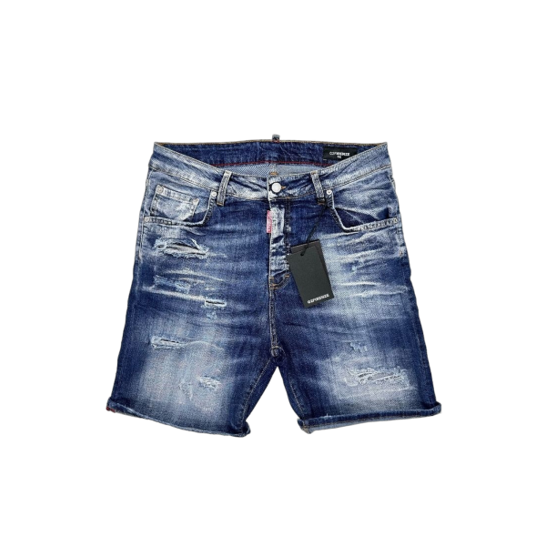 Jeans Corto G2 Firenze Ricamo Azul G2 Firenze | Short  - Estilo urbano premium