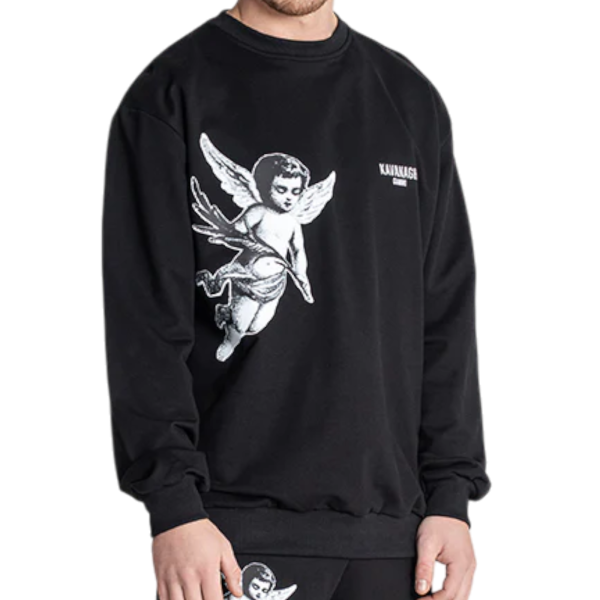Sudadera Gianni Kavanagh Angel Negra Gianni Kavanagh | Sudaderas  - Estilo urbano premium