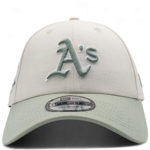 Gorra New Era Oakland Athletics 9FORTY Beige | Oficial MLB