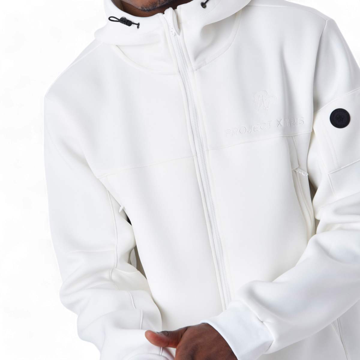Sudadera Project X Paris Techwear Blanco Project X Paris | Sudaderas  - Estilo urbano premium 2