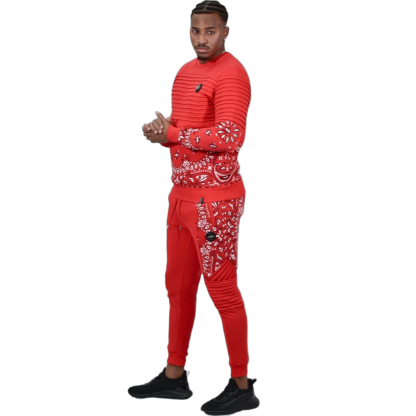 Chandal George V Paris Estampado Bandana Rojo George V Paris | Conjuntos Hombre  - Estilo urbano premium