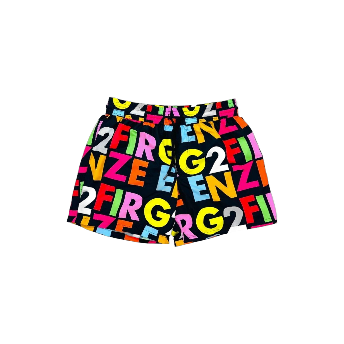 Bañador G2 Firenze Big Color Negro G2 Firenze | Ropa de baño  - Estilo urbano premium