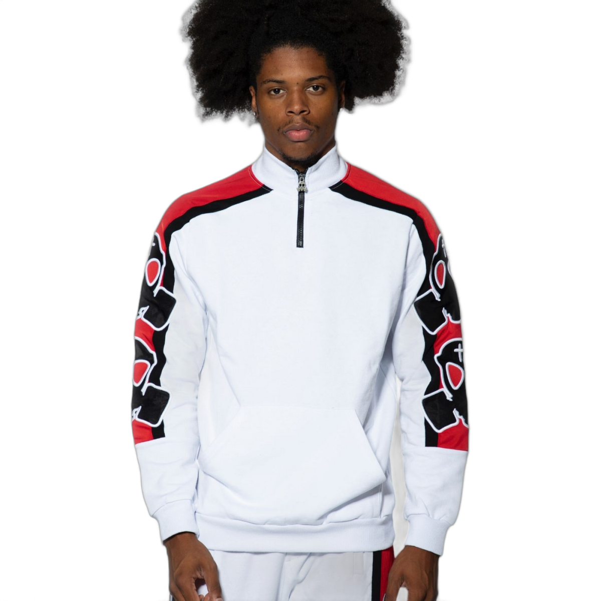 Sudadera ButNot semi de Felpa Mascara Blanco ButNot | Sudaderas  - Estilo urbano premium