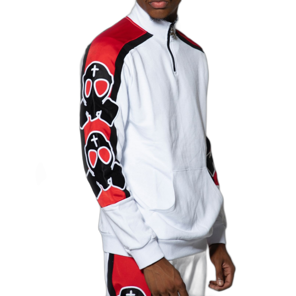 Sudadera ButNot semi de Felpa Mascara Blanco ButNot | Sudaderas  - Estilo urbano premium