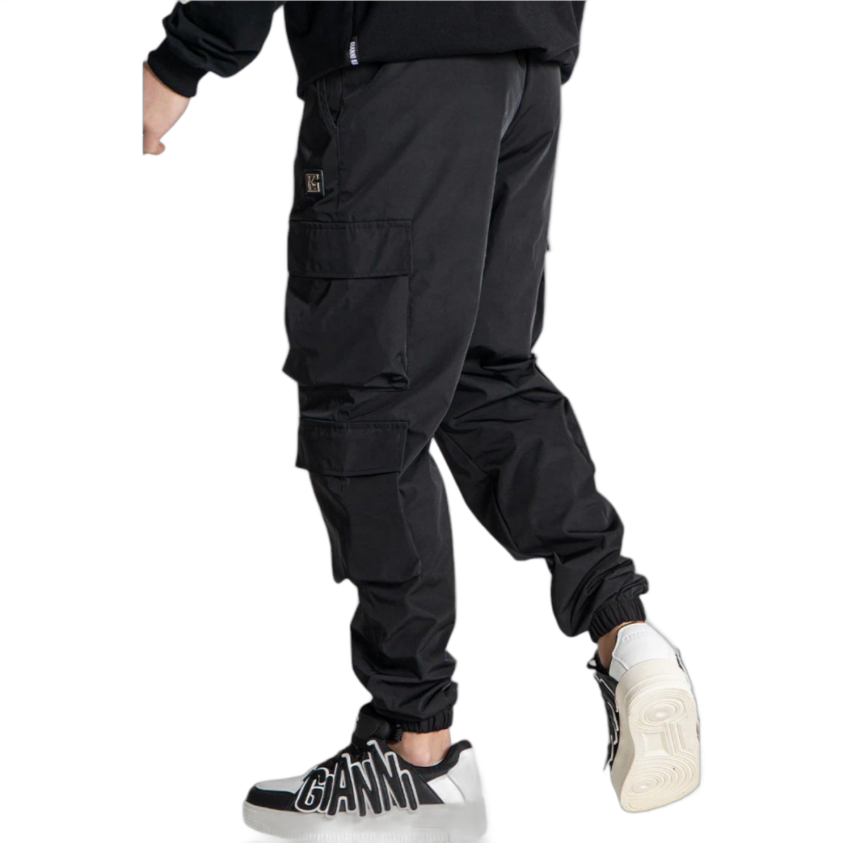 Pantalon Gianni Kavanagh Cargo Santos Negro Gianni Kavanagh | Pantalones  - Estilo urbano premium 2