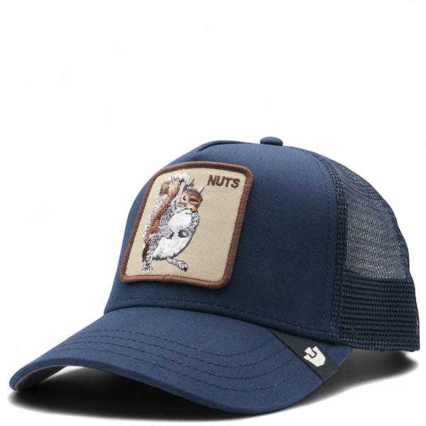 Gorra Goorin Bros Ardilla Nuts Azul Marino | Estilo urbano y divertido