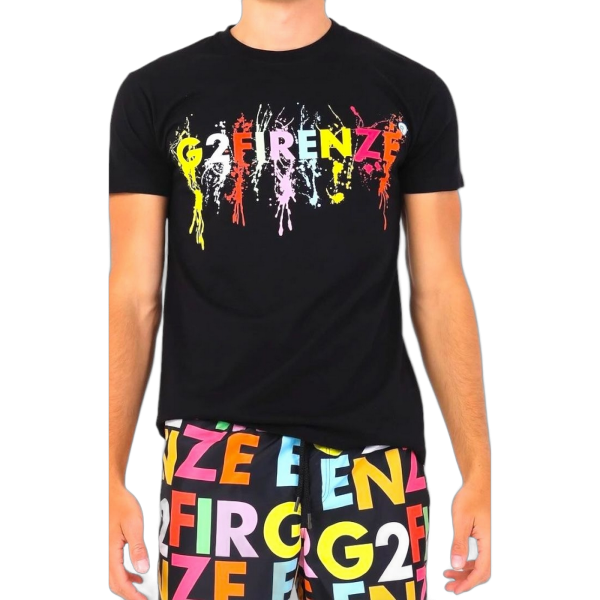 Bañador G2 Firenze Big Color Negro G2 Firenze | Ropa de baño  - Estilo urbano premium