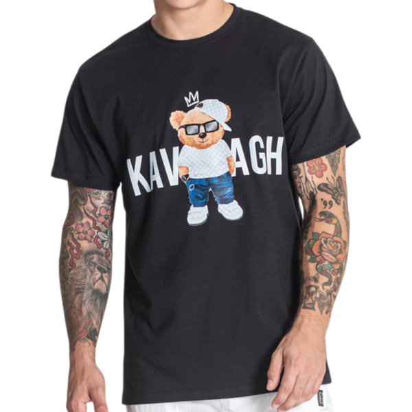 Camiseta Gianni Kavanagh The Bear Logo Street Negro Gianni Kavanagh | Camisetas  - Estilo urbano premium