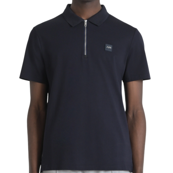 Polo Antony Morato Fit Metal Badge Marino Antony Morato | Camisas y Polos  - Estilo urbano premium