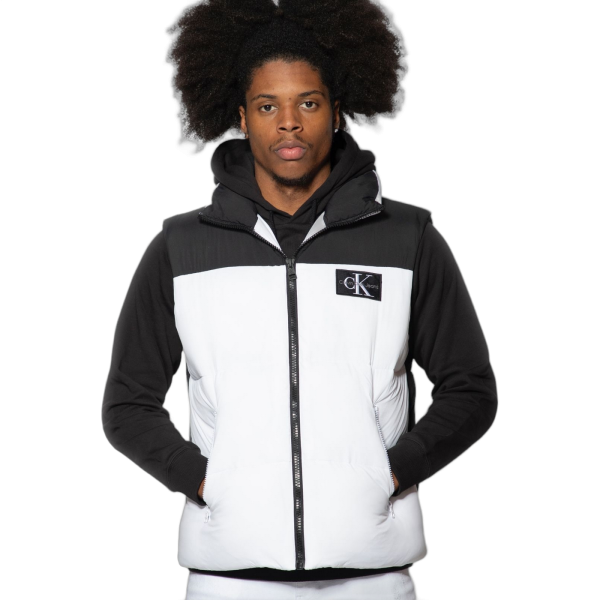 Chaleco de Plumas Calvin Klein Bright White Blanco Calvin Klein | Abrigos y Chaquetas Hombre  - Estilo urbano premium