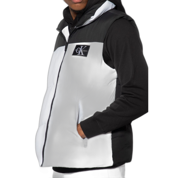 Chaleco de Plumas Calvin Klein Bright White Blanco Calvin Klein | Abrigos y Chaquetas Hombre  - Estilo urbano premium