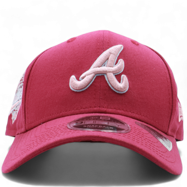 Gorra New Era Atlanta Braves World Series Dark 9FIFTY Rojo | Oficial MLB