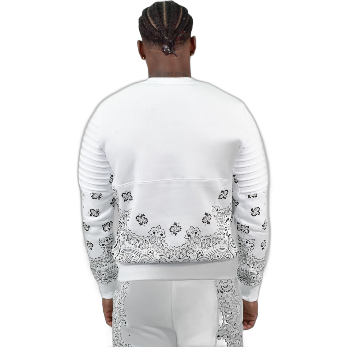 Chandal George V Paris Estampado Bandana Blanco George V Paris | Conjuntos Hombre  - Estilo urbano premium 2