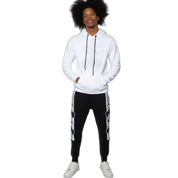 Sudadera ButNot Mascara Ilustracion Blanco ButNot | Sudaderas  - Estilo urbano premium