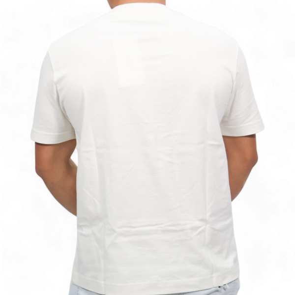 Camiseta Calvin Klein de Chenilla con Monograma Marfil Calvin Klein | Camisetas  - Estilo urbano premium