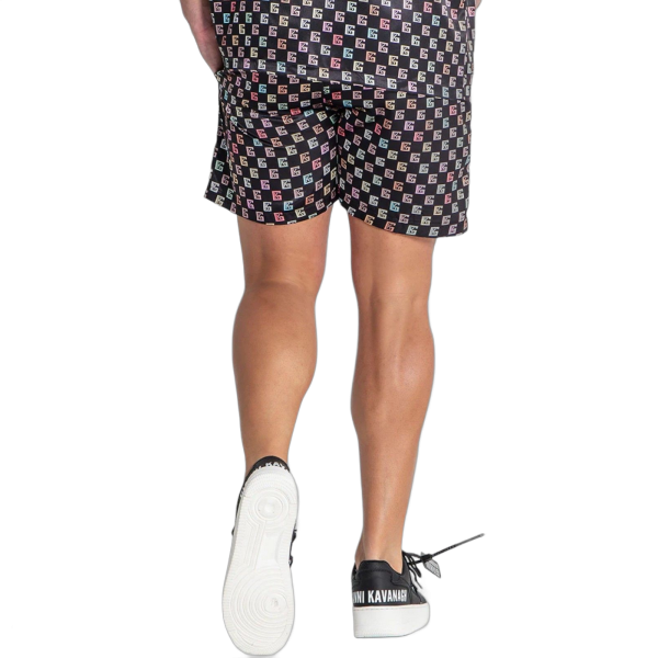 Pantalon Corto Gianni Kavanagh Satinado Alma Negro Gianni Kavanagh | Short  - Estilo urbano premium
