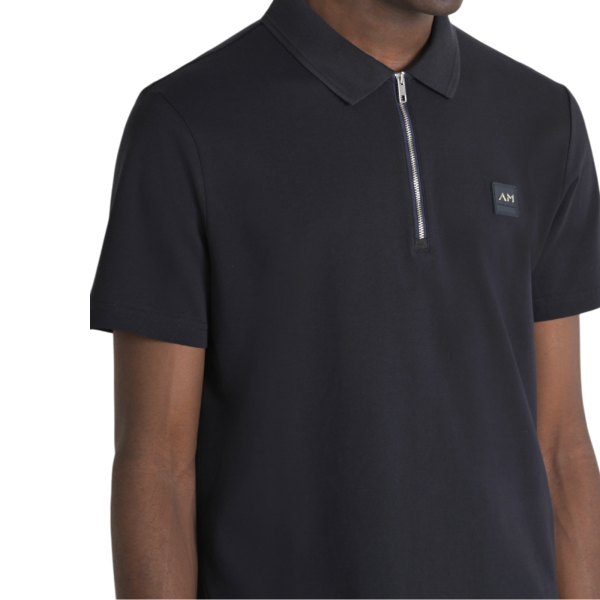 Polo Antony Morato Fit Metal Badge Marino Antony Morato | Camisas y Polos  - Estilo urbano premium