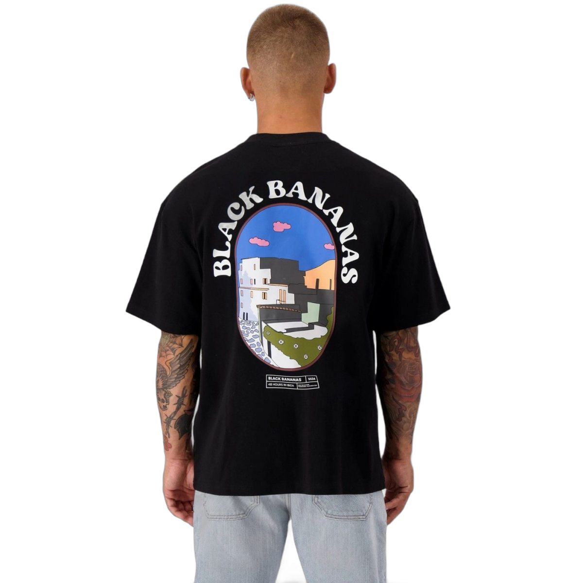 Camiseta Black Bananas Flight Oversize Negro Black Bananas | Camisetas  - Estilo urbano premium