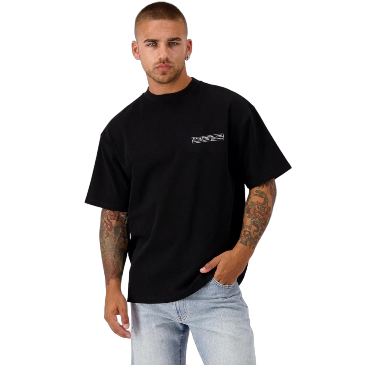 Camiseta Black Bananas Flight Oversize Negro Black Bananas | Camisetas  - Estilo urbano premium 2