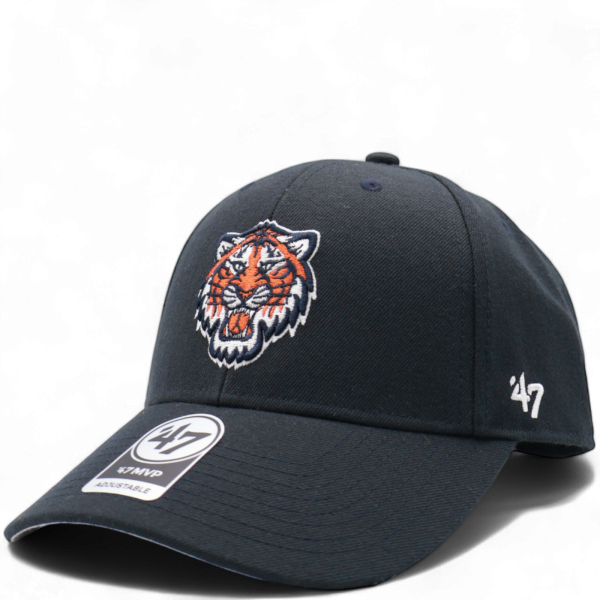 Gorra 47 Brand MLB Detroit Tigers Negro – Estilo Deportivo y Urbano