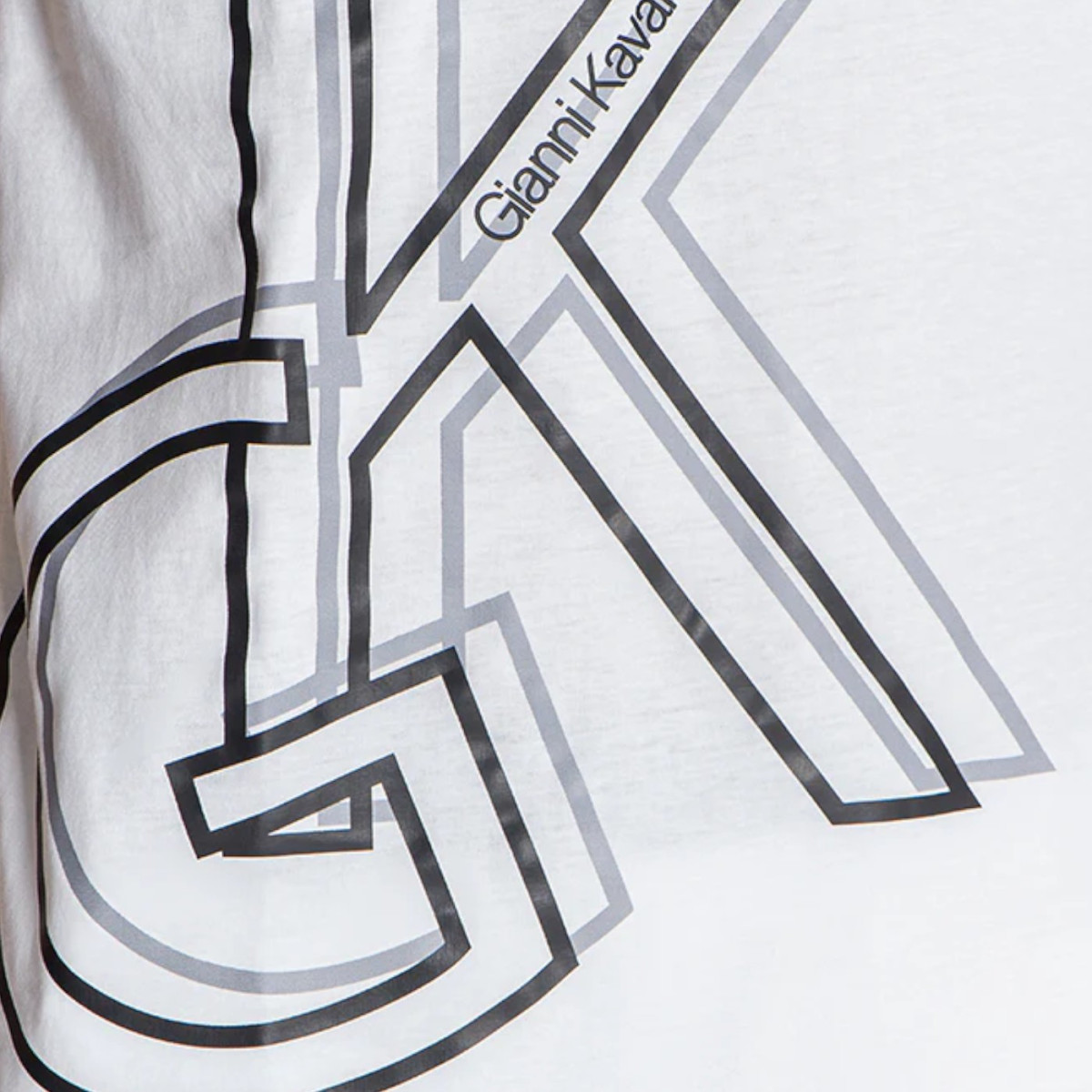 Camiseta Gianni Kavanagh Shadow Blanco Gianni Kavanagh | Camisetas  - Estilo urbano premium 2