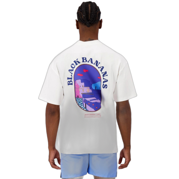 Camiseta Black Bananas Flight Oversize Blanco Black Bananas | Camisetas  - Estilo urbano premium