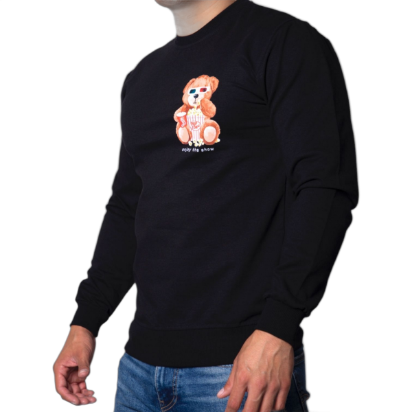 Sudadera OVDS Osito Sit Back Negra Ovds overdose | Sudaderas  - Estilo urbano premium