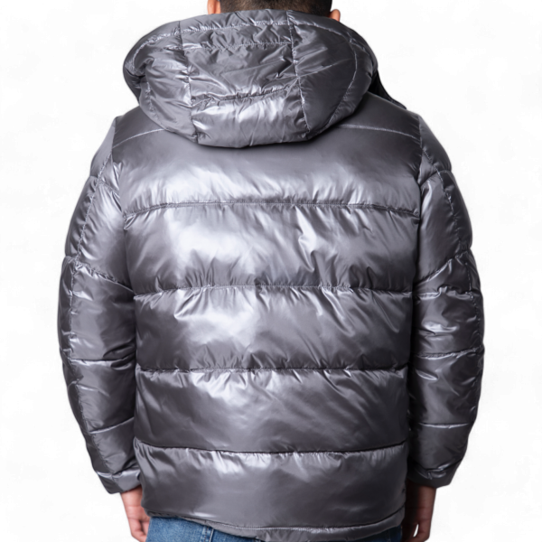 Plumífero con Capucha Antony Morato Gris Mate Shioze con relleno Sintético Antony Morato | Abrigos y Chaquetas Hombre  - Esti...