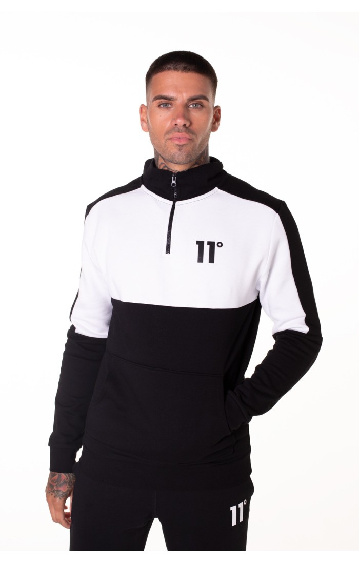 11 degrees black tracksuit